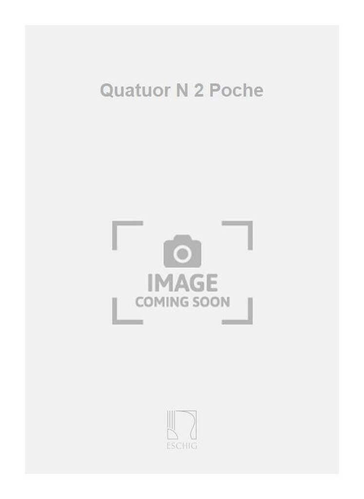 Knjiga QUATUOR N 2 POCHE  MUSIQUE D'ENSEMBLE JEAN CARTAN