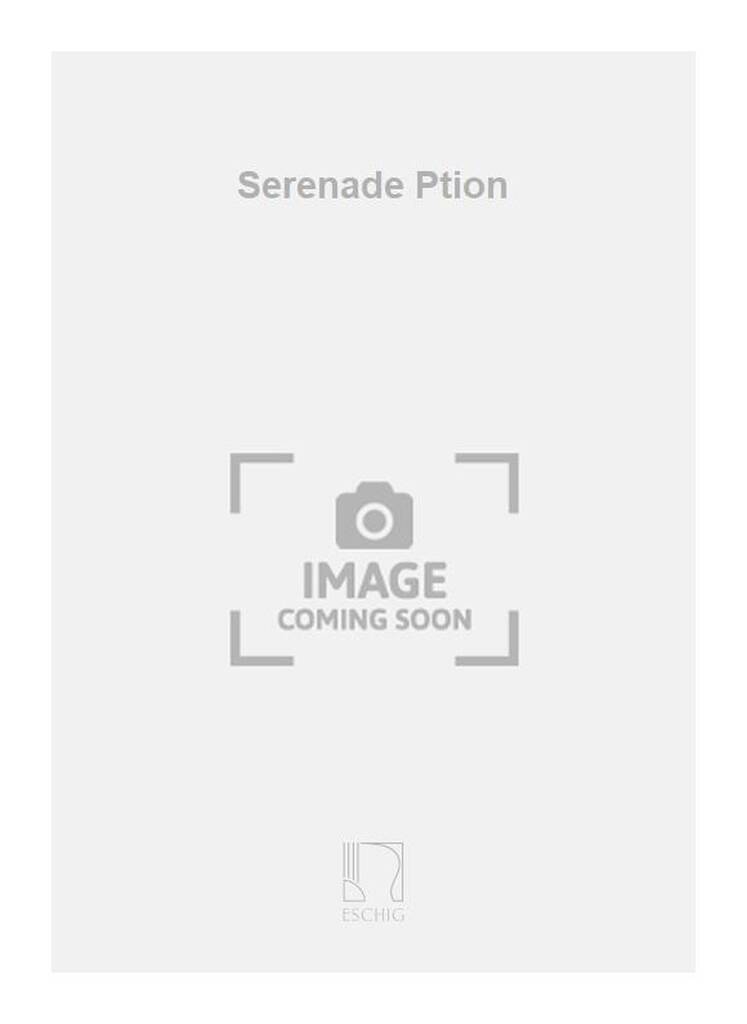 Carte SERENADE PTION  MUSIQUE D'ENSEMBLE SWAN HENNESSY