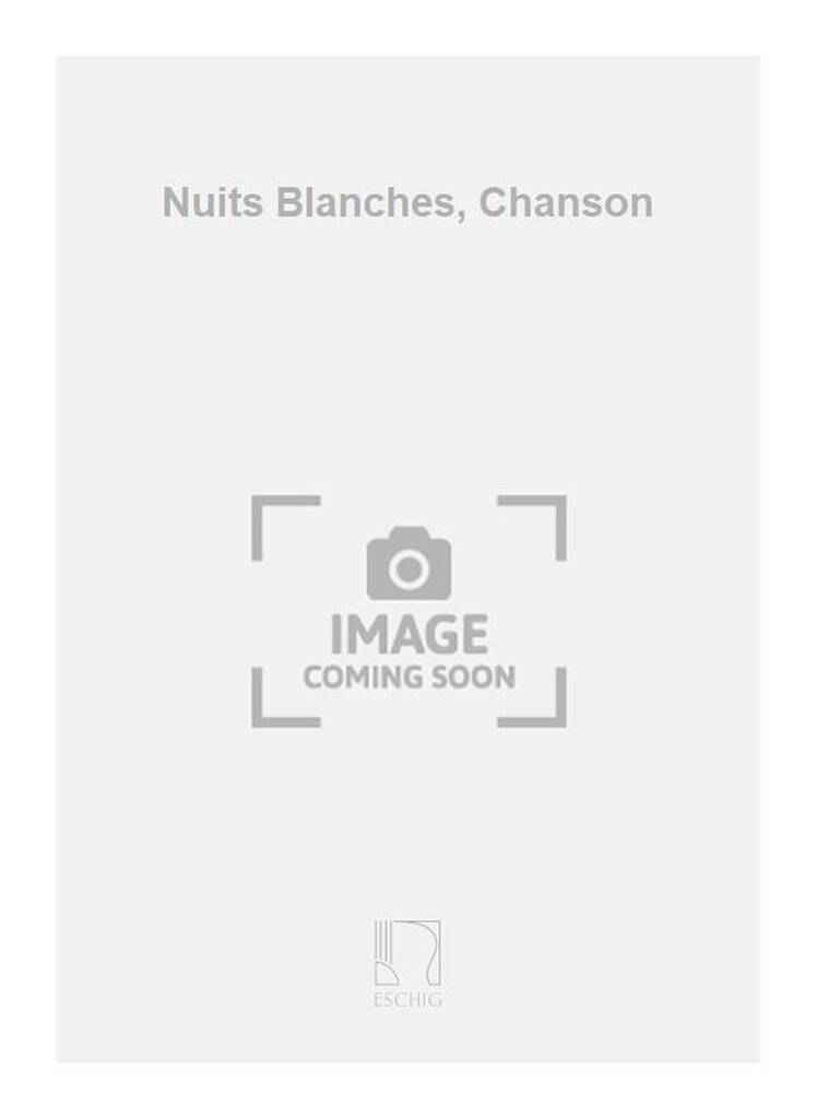 Knjiga NUITS BLANCHES, CHANSON  CHANT JOSEPH KOSMA