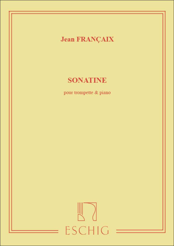 Książka SONATINE TROMPETTE JEAN FRANCAIX
