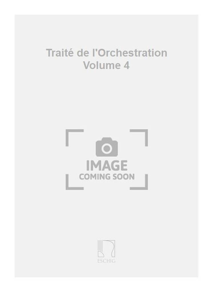 Książka TRAITE ORCHESTRATION 4 FORMATION MUSICALE CHARLES KOECHLIN