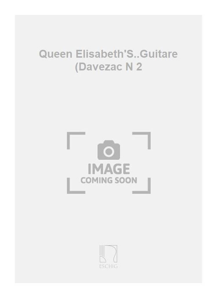 Knjiga QUEEN ELISABETH'S..GUITARE (DAVEZAC N 2 JOHN DOWLAND