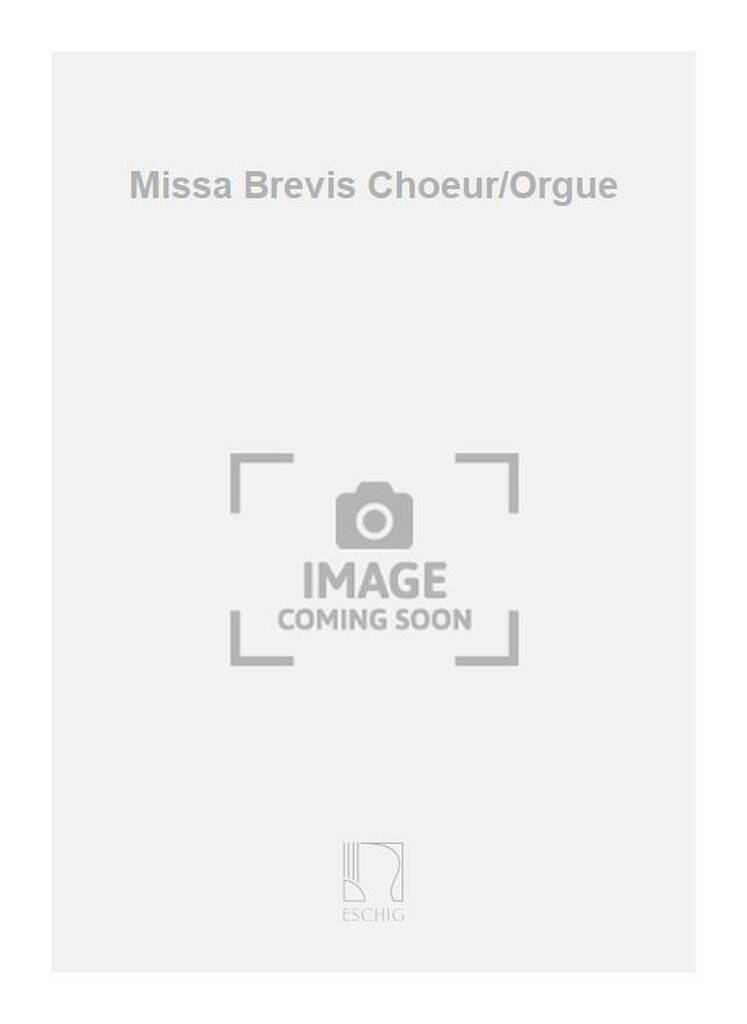 Libro MISSA BREVIS CHOEUR/ORGUE CHANT PIERRE ANCELIN