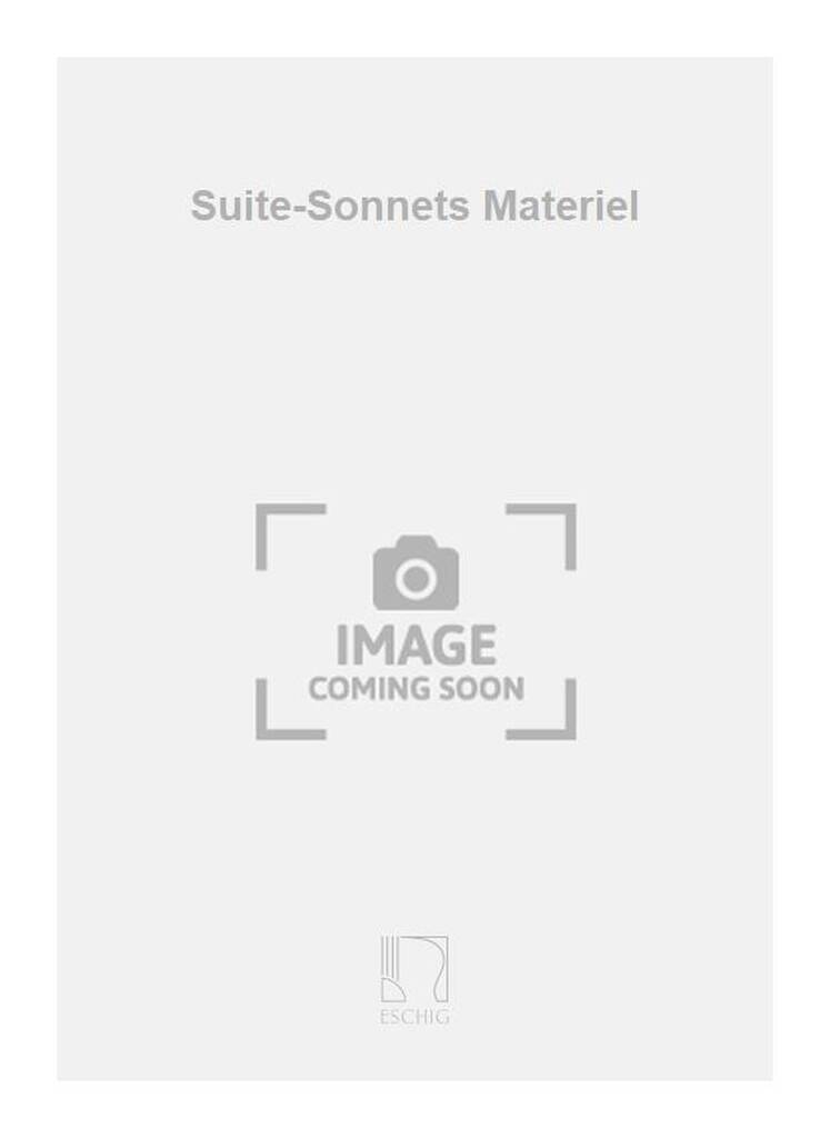 Buch SUITE-SONNETS MATERIEL  MUSIQUE D'ENSEMBLE DARIUS MILHAUD