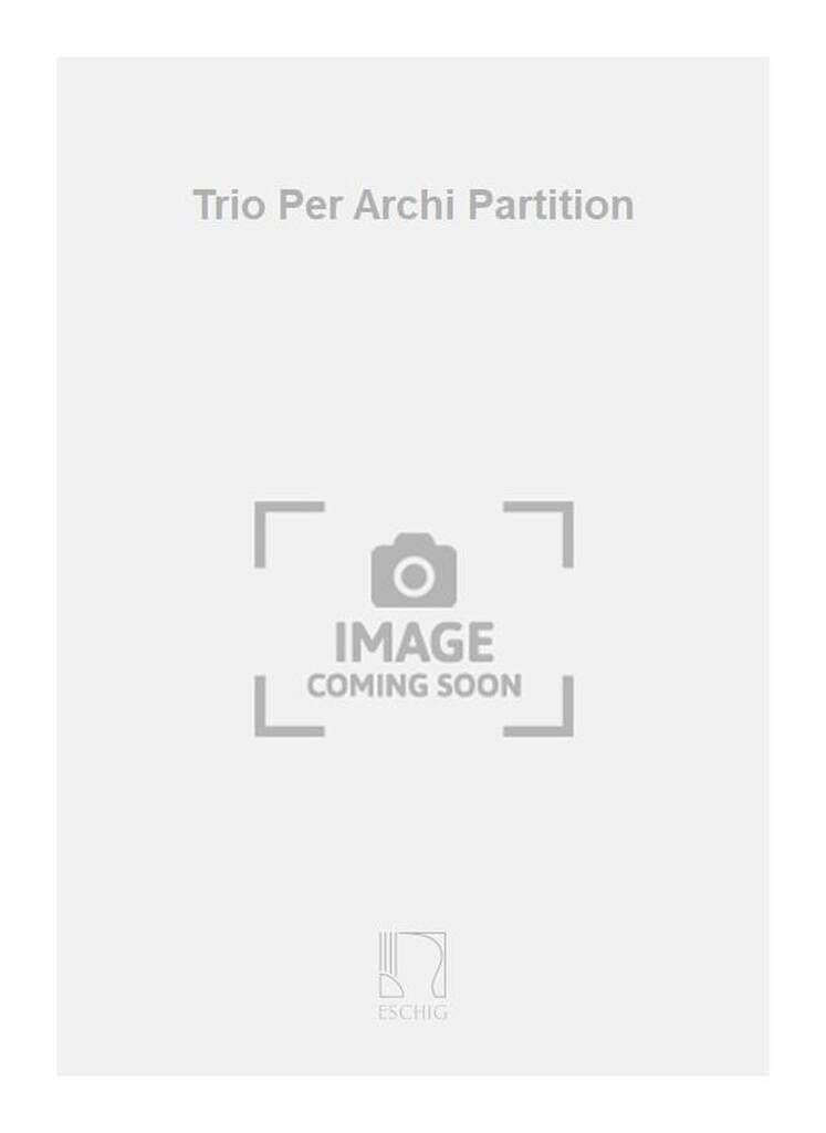 Könyv TRIO PER ARCHI PARTITION  MUSIQUE D'ENSEMBLE JOAN GUINJOAN