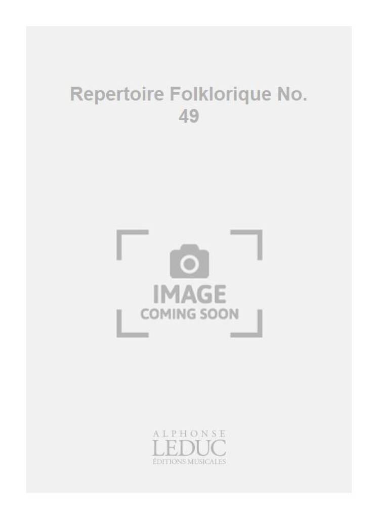 Libro DELAMORINIERE REPERTOIRE FOLKLORIQUE NO49 LES GARCONS DE CHEZ NOUS 3PT DELAMORINIERE