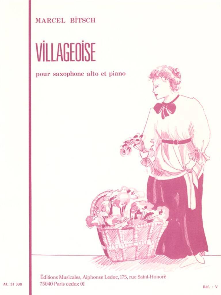 Carte MARCEL BITSCH: VILLAGEOISE BITSCH