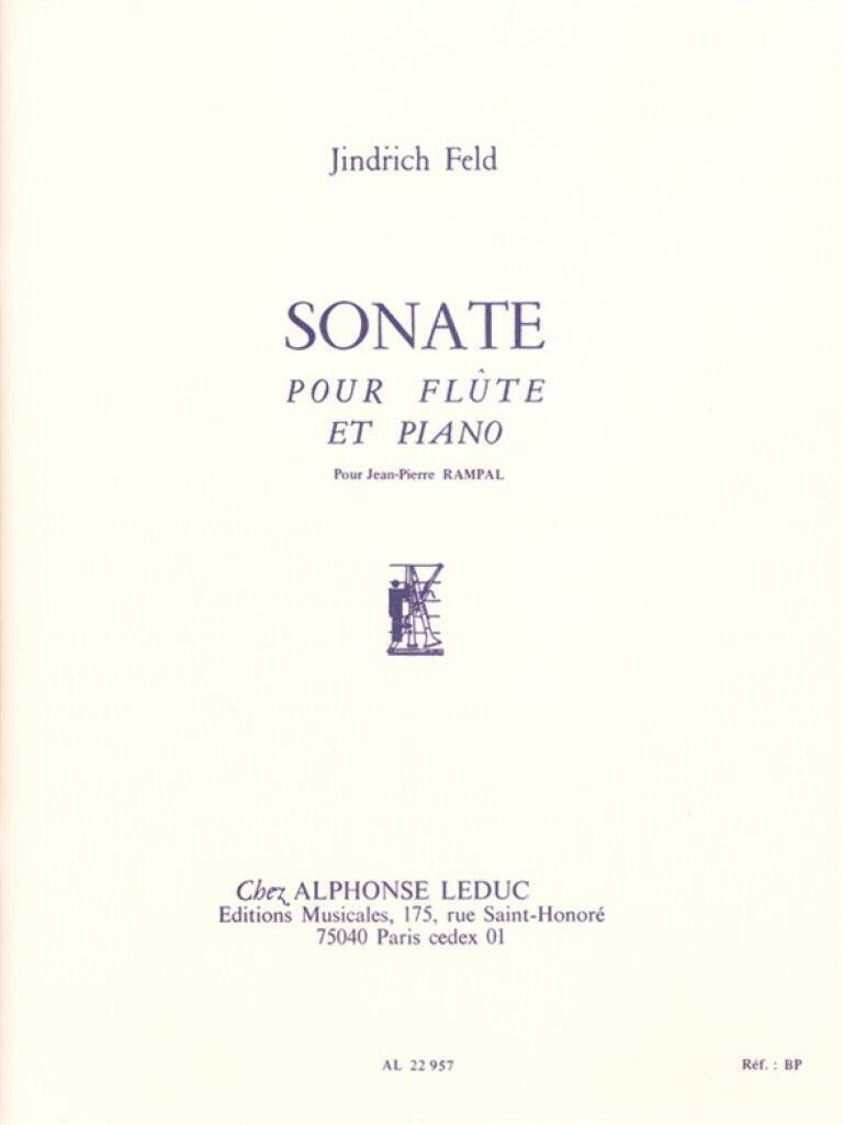 Книга JINDRICH FELD - SONATE POUR FLUTE ET PIANO FELD