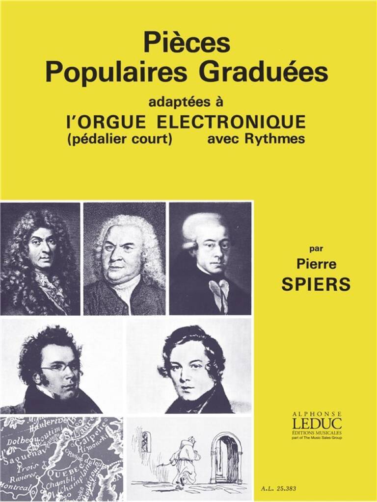 Boek PIECES POPULAIRES GRADUEES SPIERS