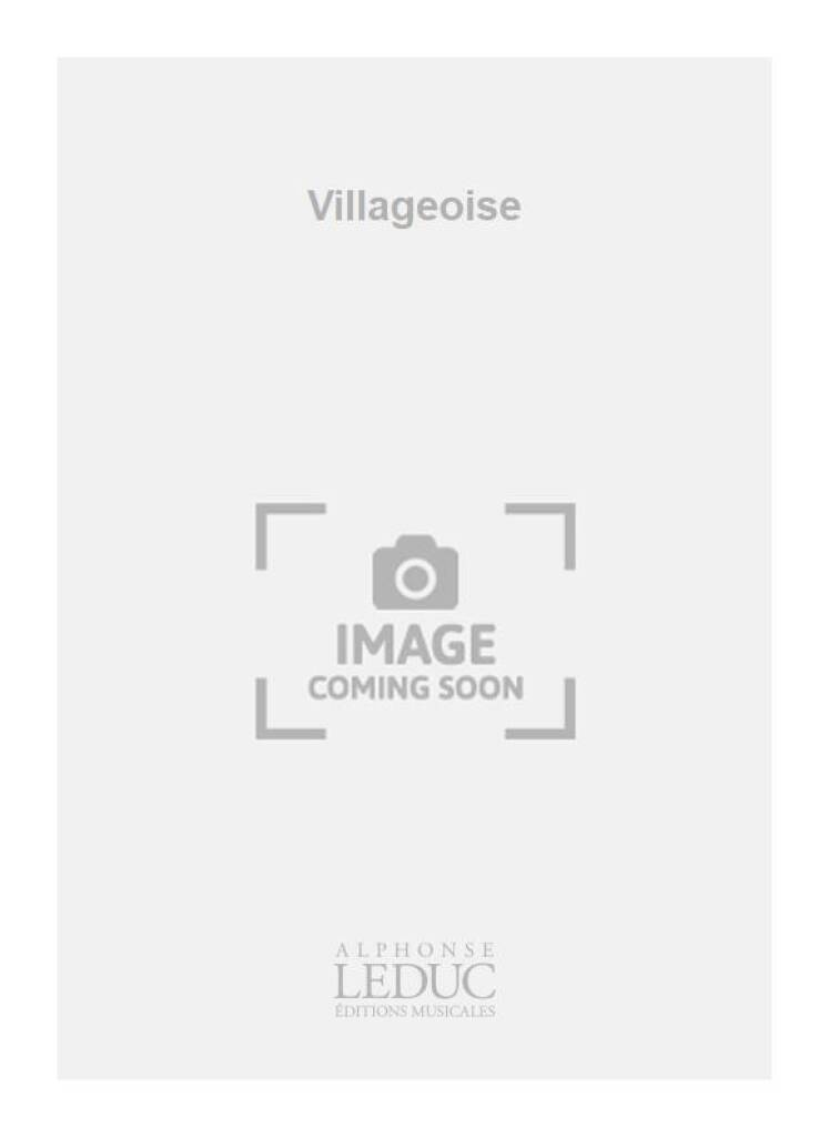 Boek HENRI VACHEY: VILLAGEOISE (FLUTE SOLO) VACHEY