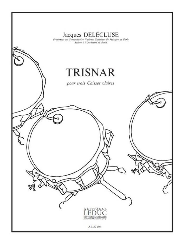 Boek JACQUES DELECLUSE: TRISNAR (PERCUSSION ENSEMBLE) DELECLUSE