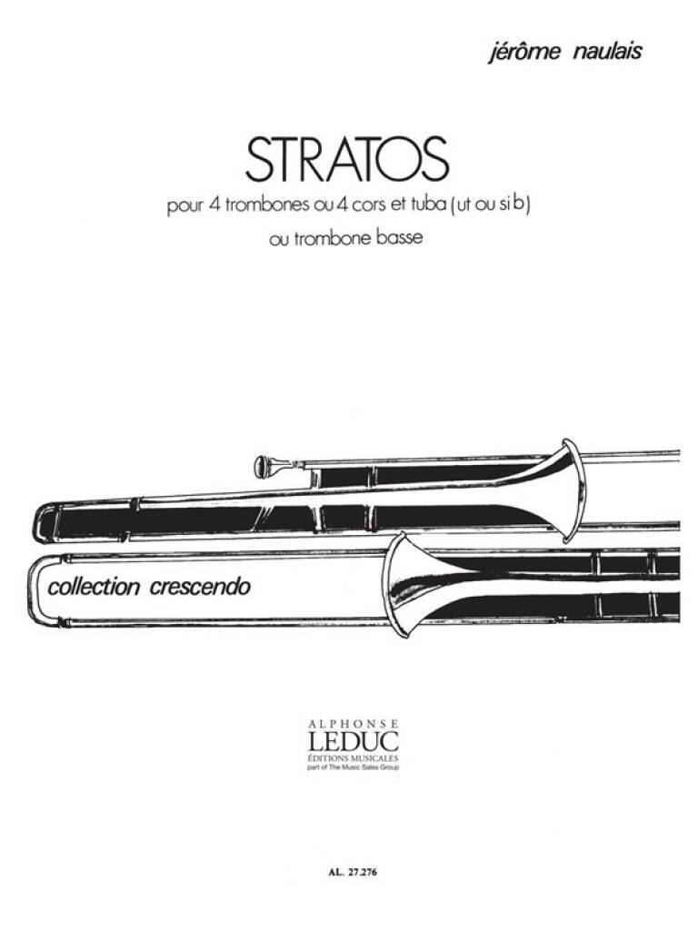 Kniha JEROME NAULAIS: STRATOS (QUINTET-BRASS) NAULAIS