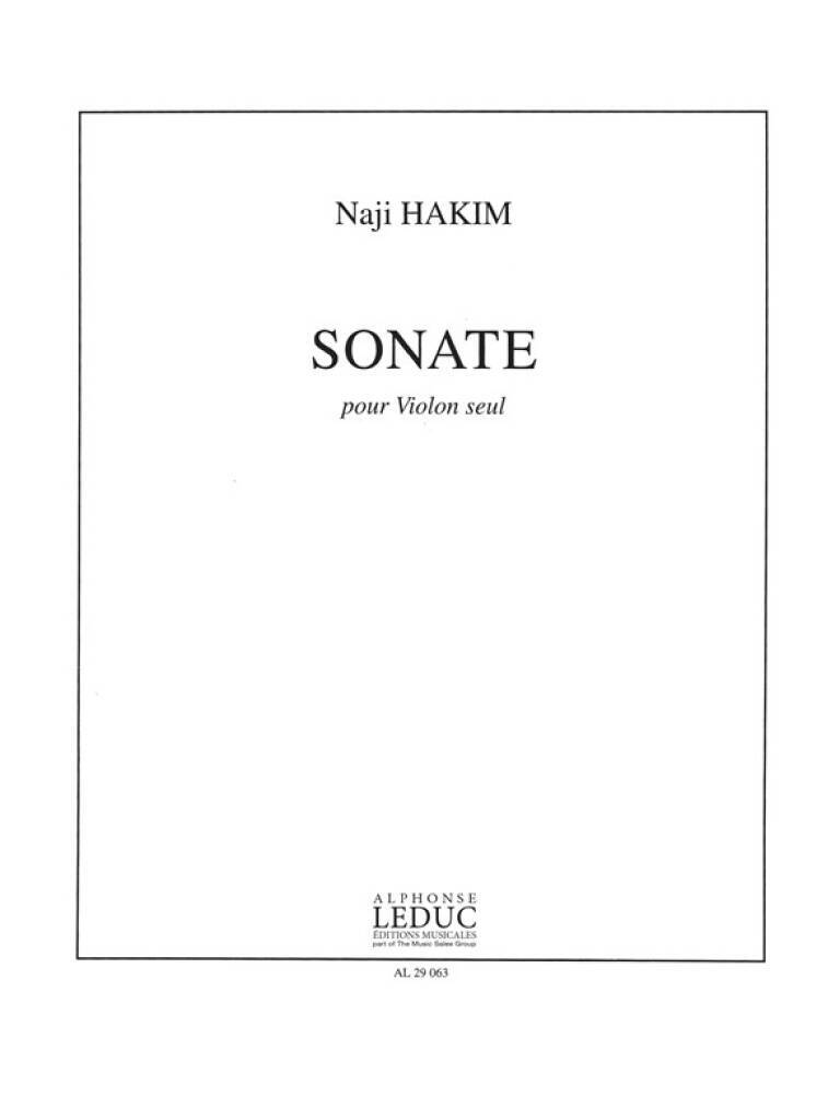 Libro SONATE HAKIM