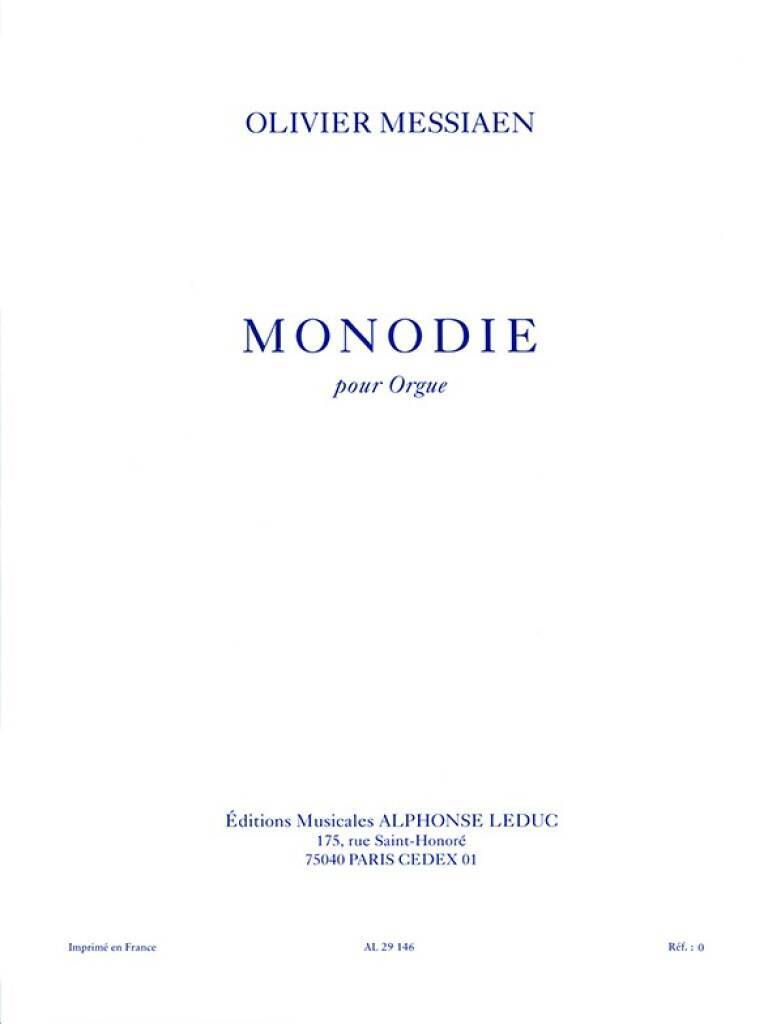 Knjiga MONODIE 