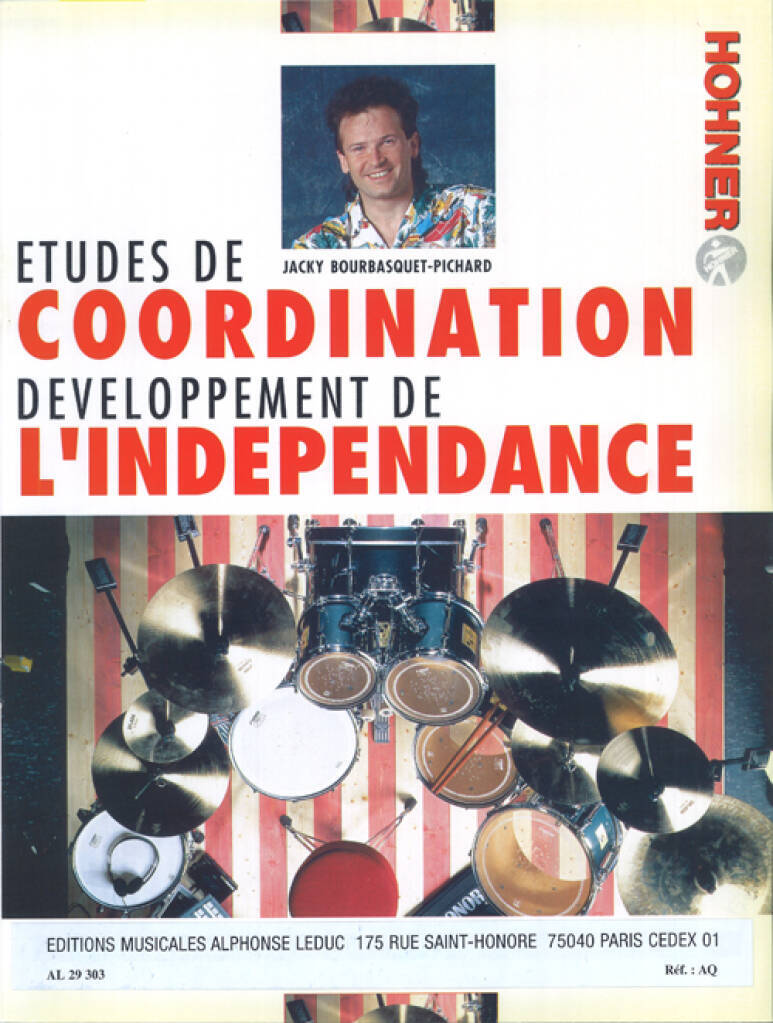 Книга BOURBASQUET: ETUDES DE COORDINATION, DEVELOPPEMENT DE L'INDEPENDANCE POUR BATTERIE 