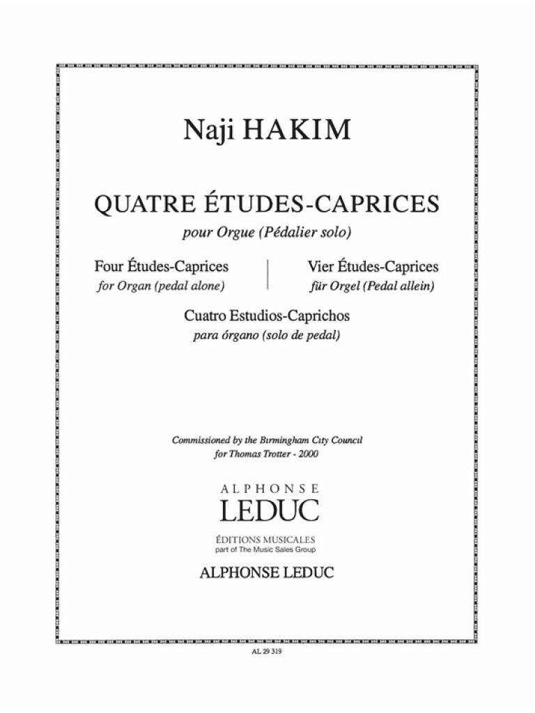 Book 4 ETUDES-CAPRICES HAKIM