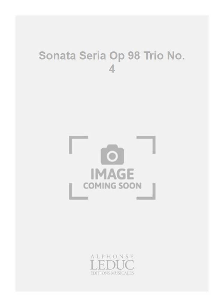 Buch BACRI SONATA SERIA OP 98 TRIO NO 4 VIOLIN CELLO & PIANO SCORE/PARTS BACRI