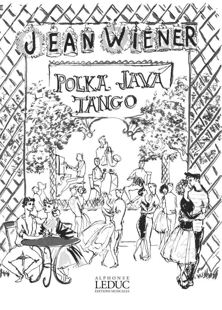 Book JEAN WIENER: JAVA (POLKA, JAVA, TANGO NO.2) PIANO WIENER