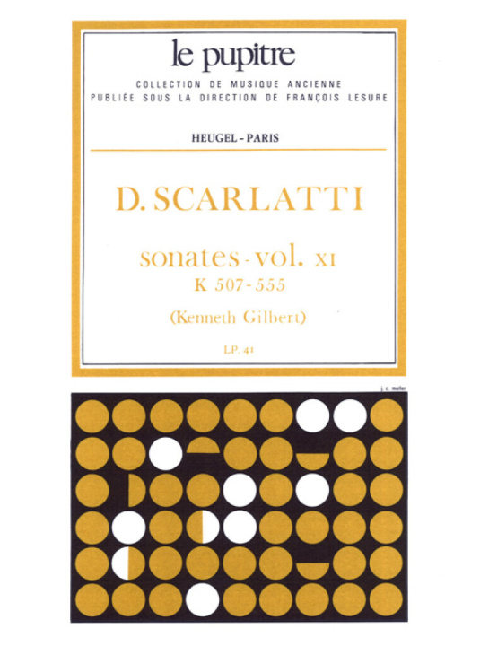 Книга GILBERT: OEUVRES COMPLETES POUR CLAVIER VOLUME 11 SONATES K507 A K555 (LP41) SCARLATTI