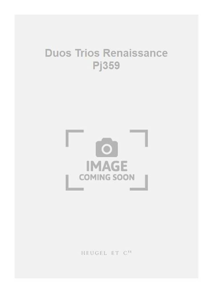 Knjiga GARDANE AGNEL DUOS TRIOS RENAISSANCE PJ359 4 DUOS 2 PART GARDANO