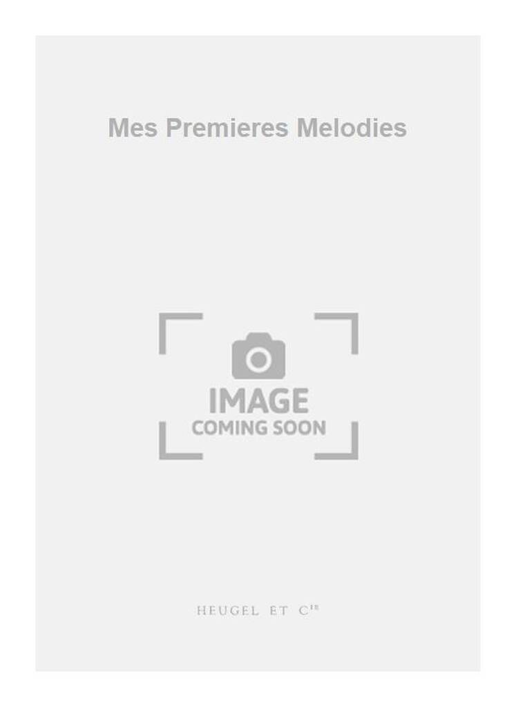 Livro BLANC MES PREMIERES MELODIES CYD024 SAXOPHONE OR OBOE TPT FLUTE BOOK BLANC
