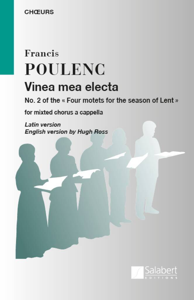 Knjiga VINEA MEA ELECTA CHANT FRANCIS POULENC