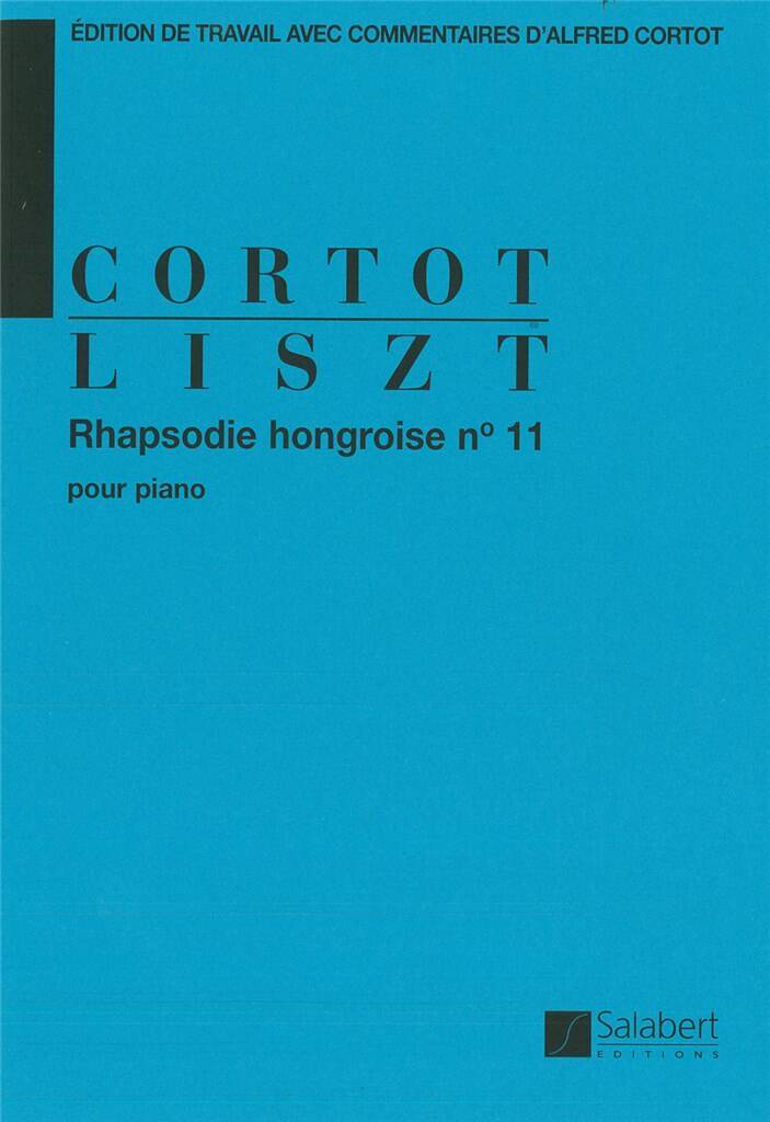 Knjiga RHAPSODIE HONGROISE N  11 PIANO FRANZ LISZT
