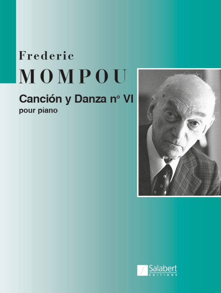 Knjiga CANCION Y DANZA 6 PIANO FREDERIC MOMPOU