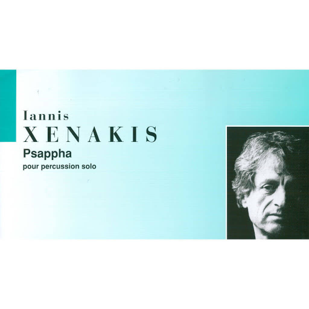 Knjiga PSAPPHA PERCUSSIONS IANNIS XENAKIS