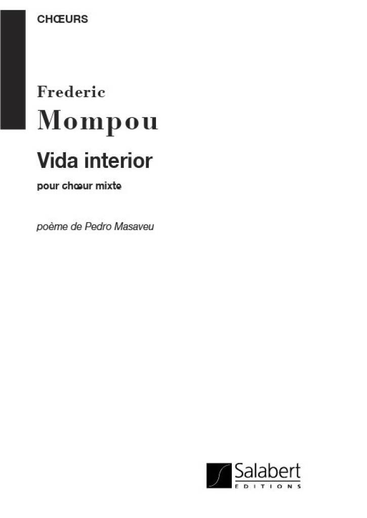 Knjiga VIDA INTERIOR CHANT FREDERIC MOMPOU