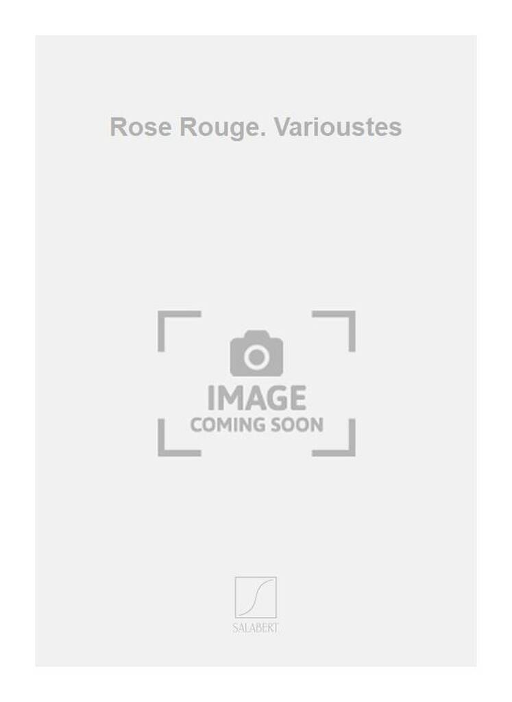 Knjiga ROSE ROUGE. VARIOUSTES  CHANT ANDRE MESSAGER