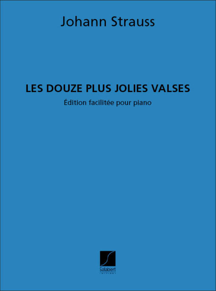 Knjiga LES PLUS JOLIES VALSES PIANO FACILE  PIANO STRAUSS