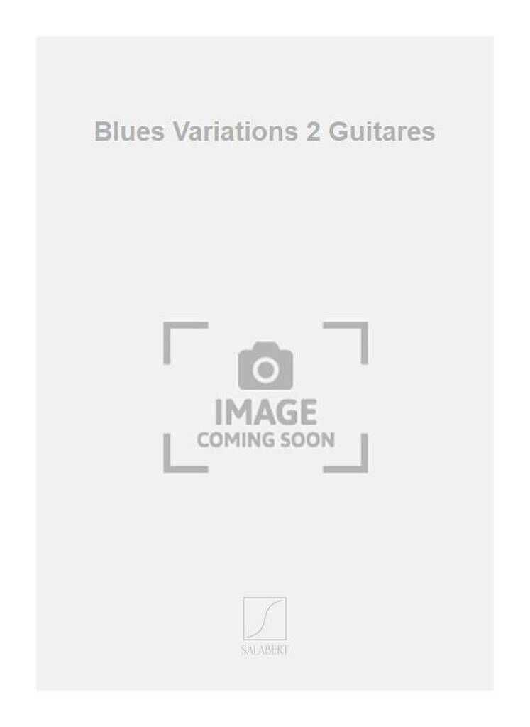 Livro BLUES VARIATIONS 2 GUITARES MARIUS CONSTANT