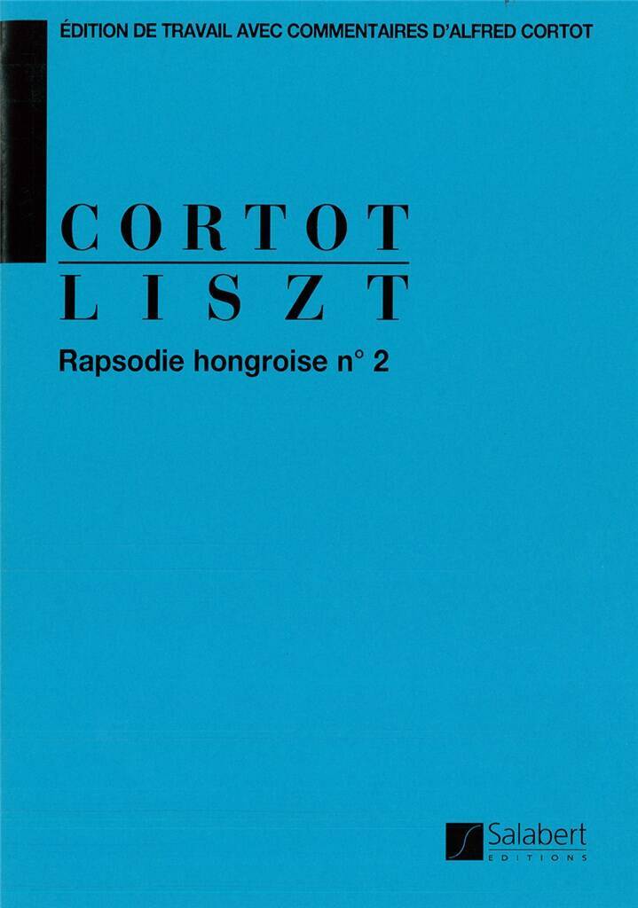 Kniha RHAPSODIE HONGROISE N  2 PIANO FRANZ LISZT