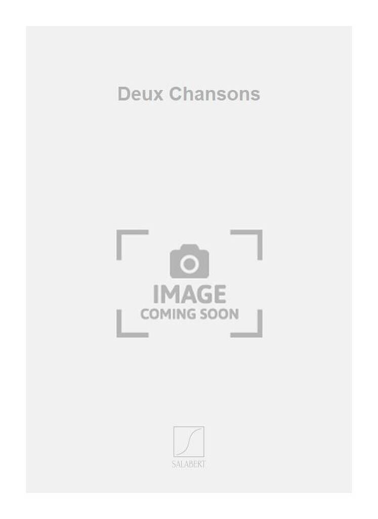Knjiga DEUX CHANSONS CHANT JOSEPH GUY ROPARTZ