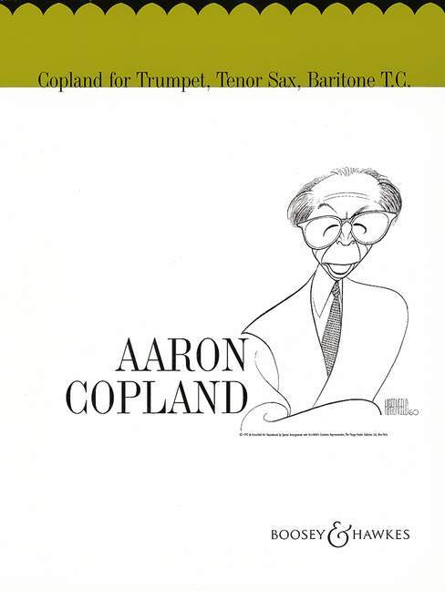 Prasa COPLAND FOR TRUMPET (TENOR-SAXOPHONE/BARITONE) AARON COPLAND