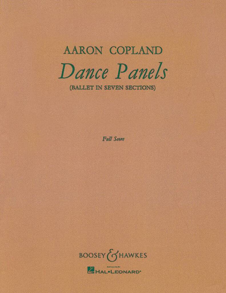 Knjiga DANCE PANELS ORCHESTRE AARON COPLAND