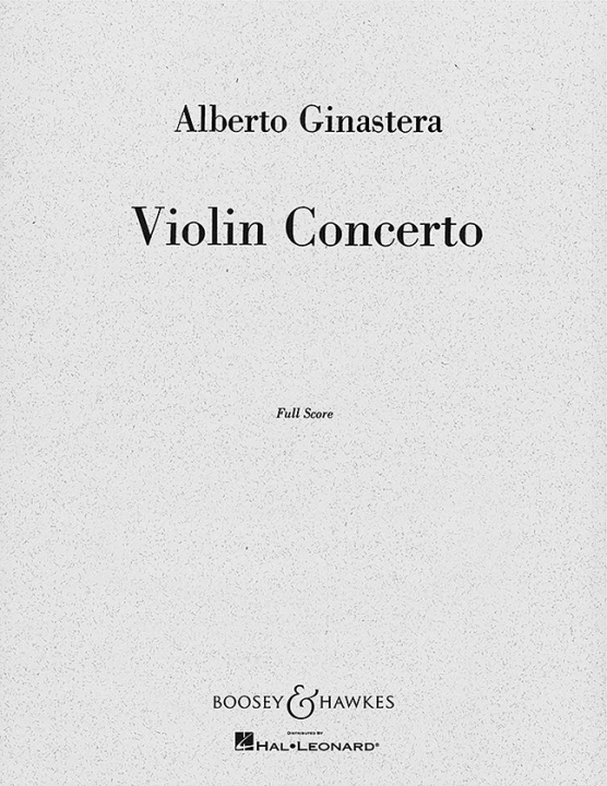 Prasa VIOLINKONZERT OP. 30 ALBERTO GINASTERA