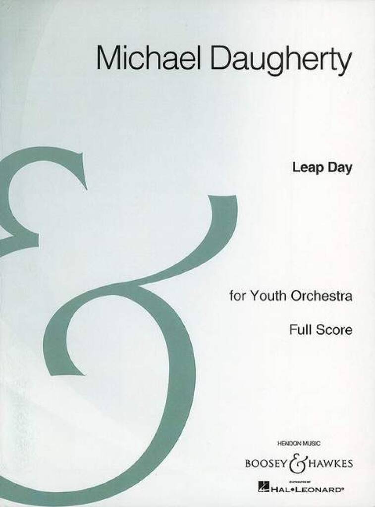 Knjiga LEAP DAY ORCHESTRE MICHAEL DAUGHERTY