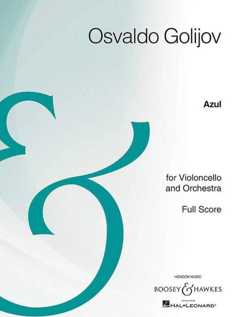 Book AZUL OSVALDO GOLIJOV
