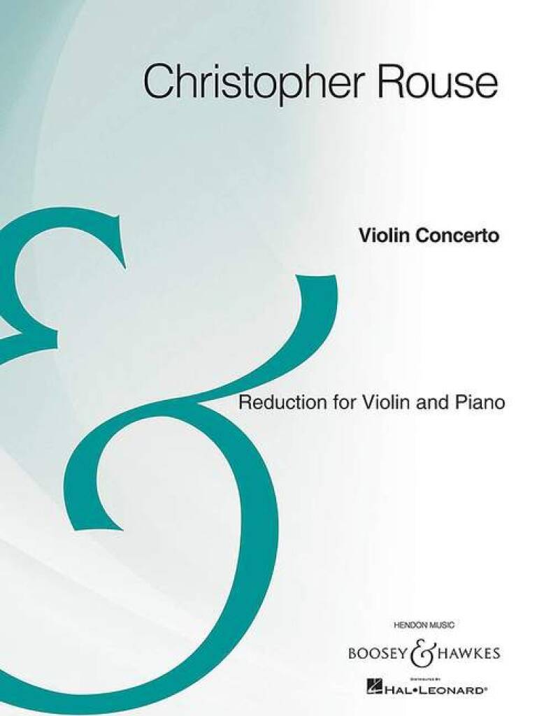 Book VIOLIN CONCERTO CHRISTOPHER ROUSE