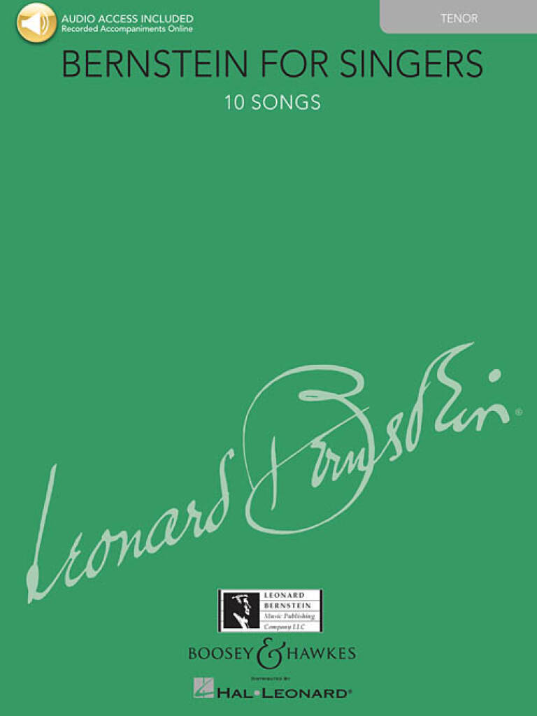 Knjiga BERNSTEIN FOR SINGERS LEONARD BERNSTEIN