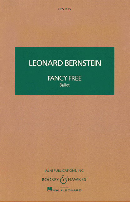 Drukwerk FANCY FREE ORCHESTRE LEONARD BERNSTEIN