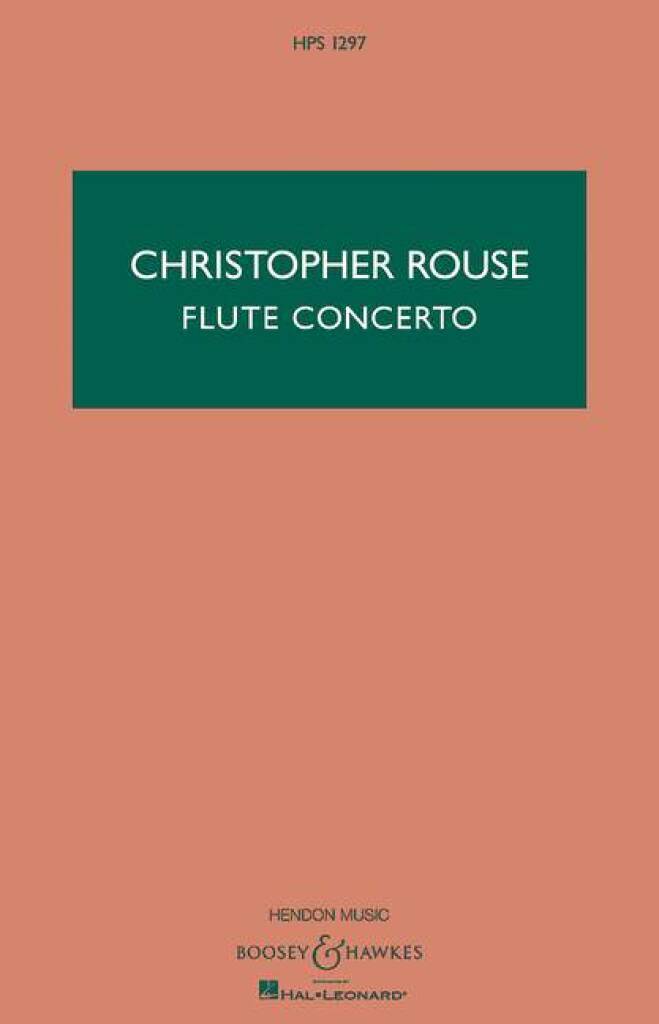 Buch FLUTE CONCERTO CHRISTOPHER ROUSE