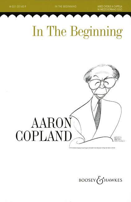Tiskani izdelki IN THE BEGINNING CHANT AARON COPLAND