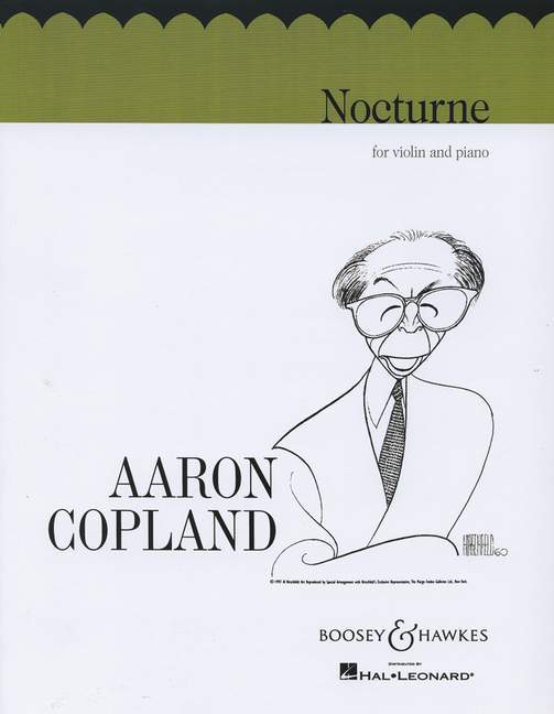 Tiskovina NOCTURNE VIOLON AARON COPLAND