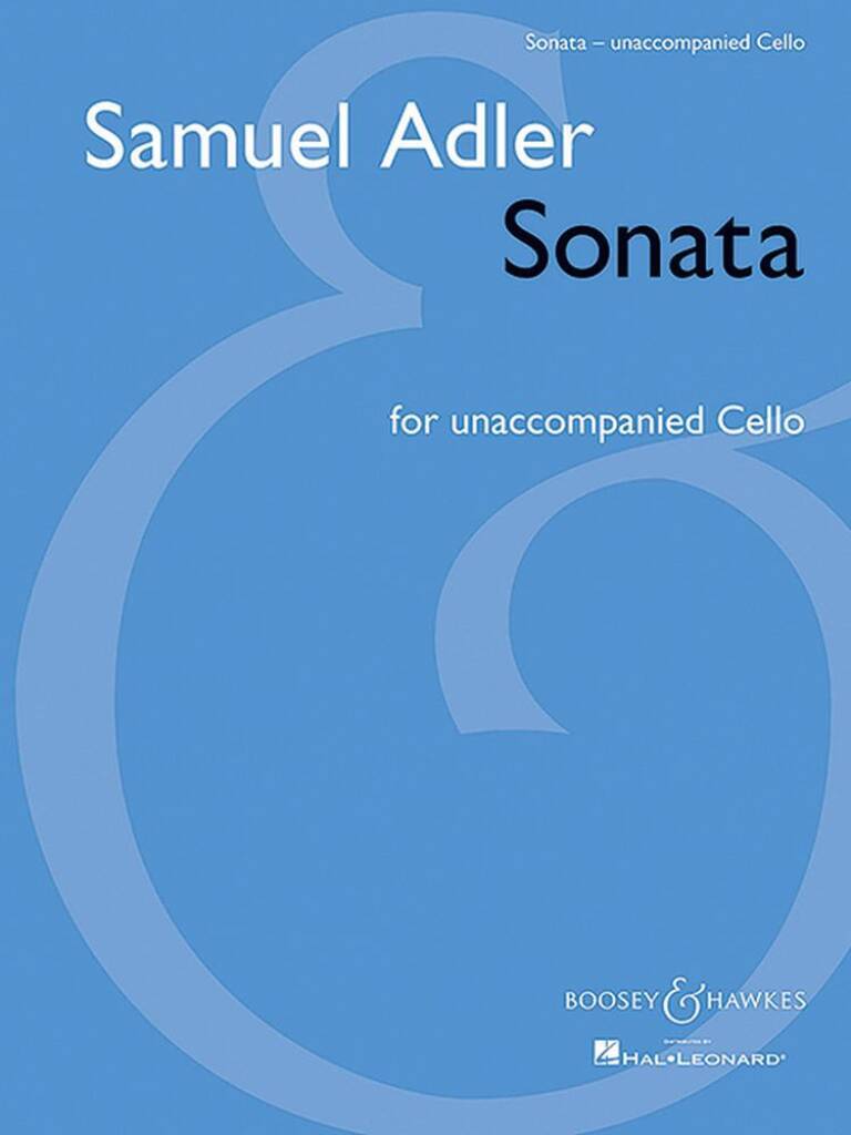 Книга SONATA VIOLONCELLE SAMUEL ADLER