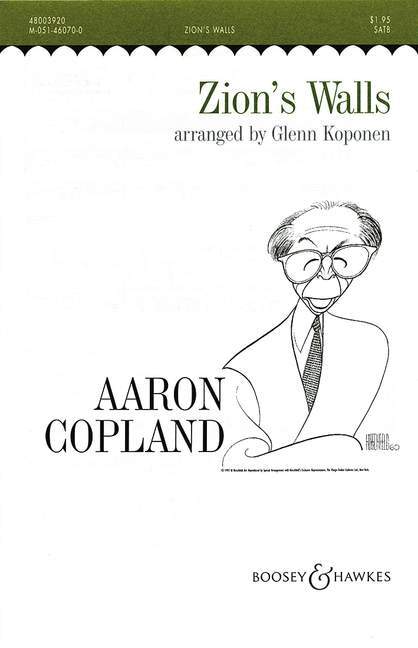 Prasa ZION'S WALLS CHANT AARON COPLAND