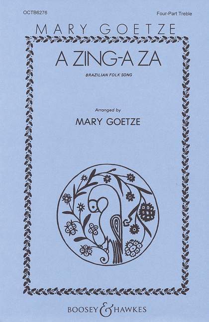 Tiskani izdelki A-ZING-A-ZA CHANT MARY GOETZE