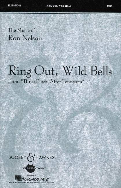 Tiskanica RING OUT, WILD BELLS CHANT RON NELSON